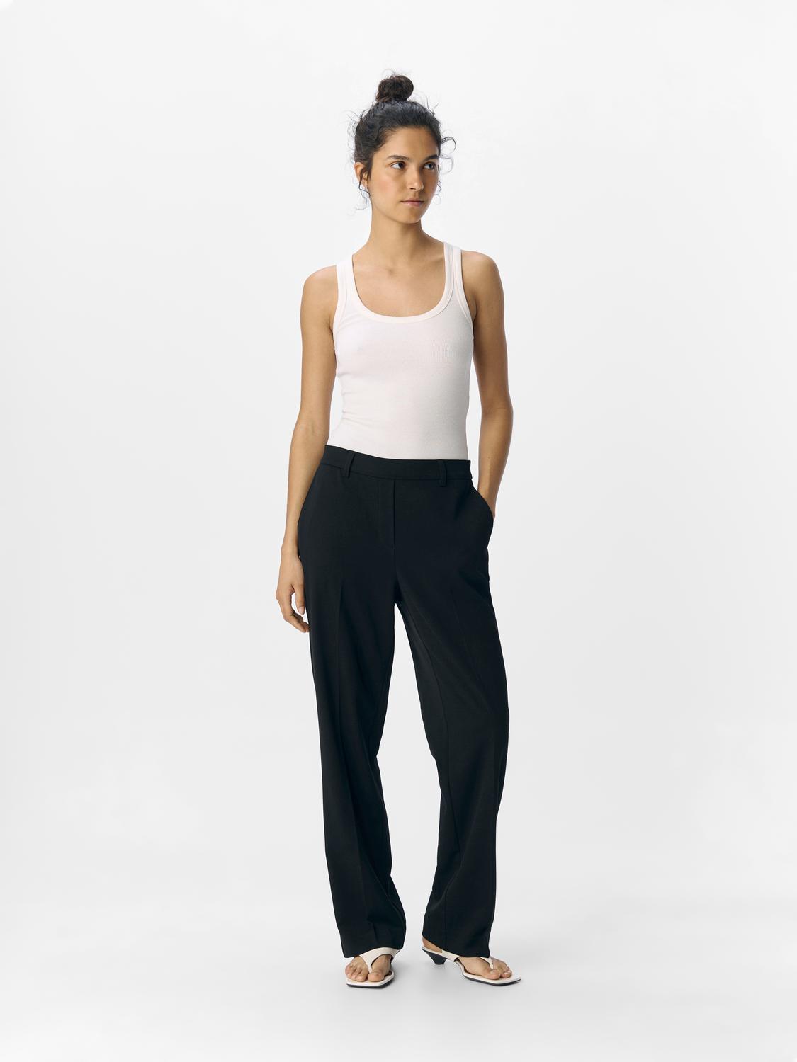 Lisa Wide Pant - Svart
