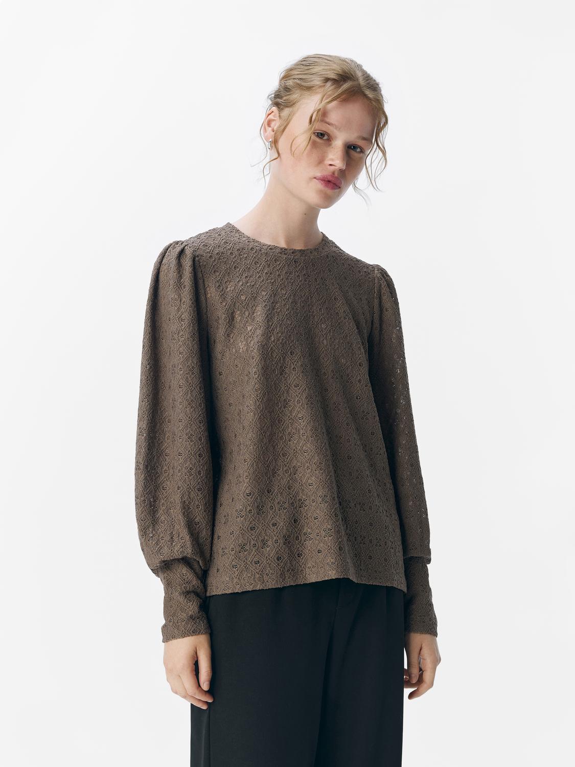 OBJLAILA L/S RE TOP NOOS