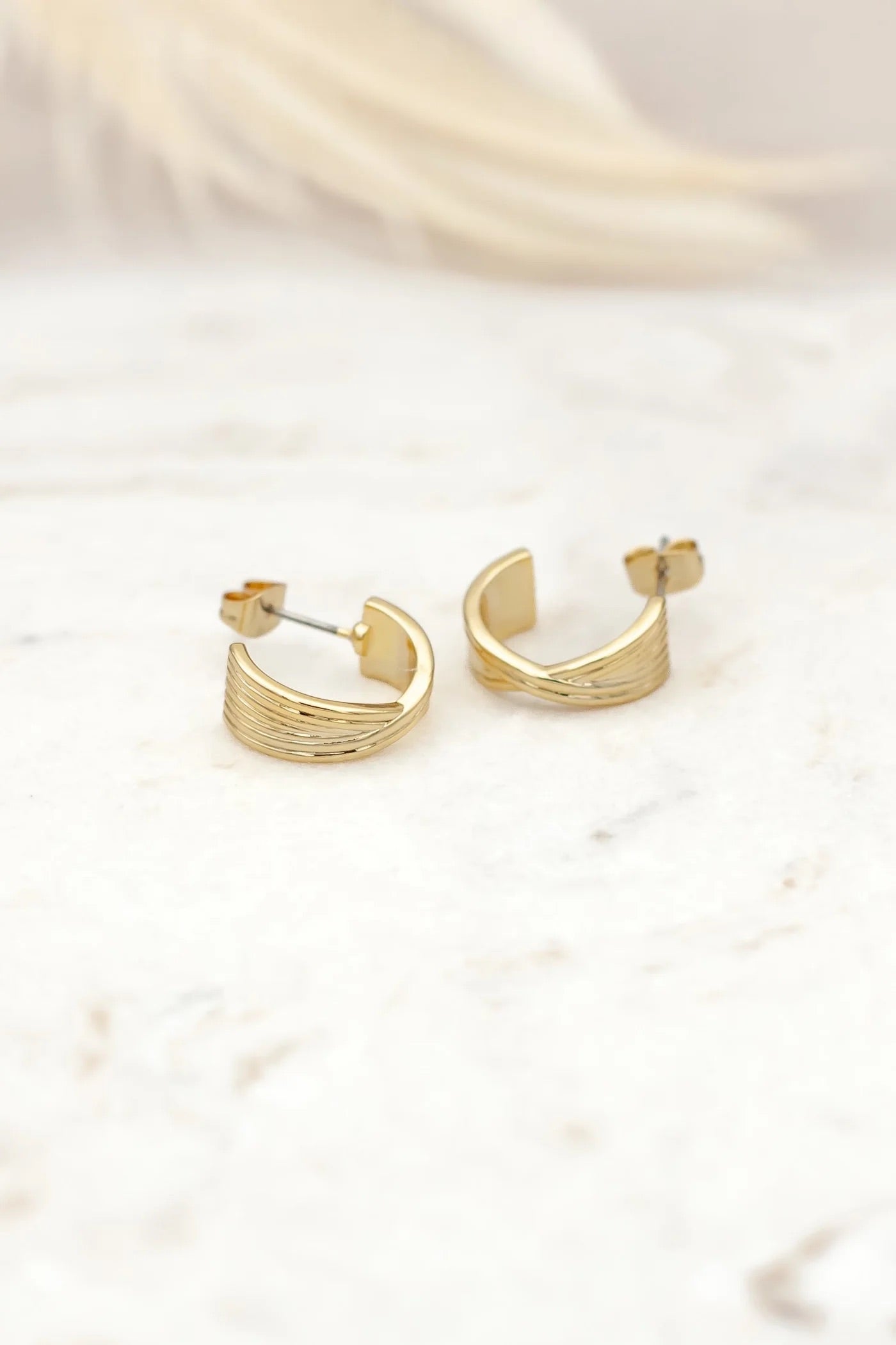 Leena twisted earrings