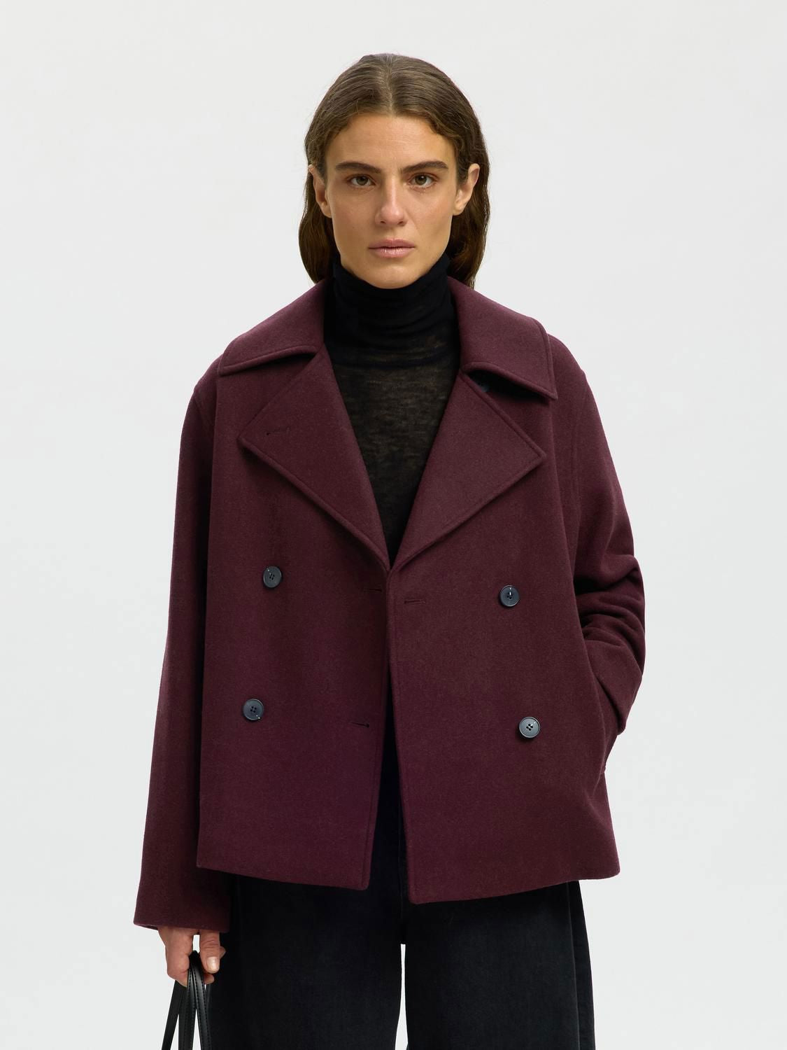 Slwzia-Alma Wool Blend Jacket Noos