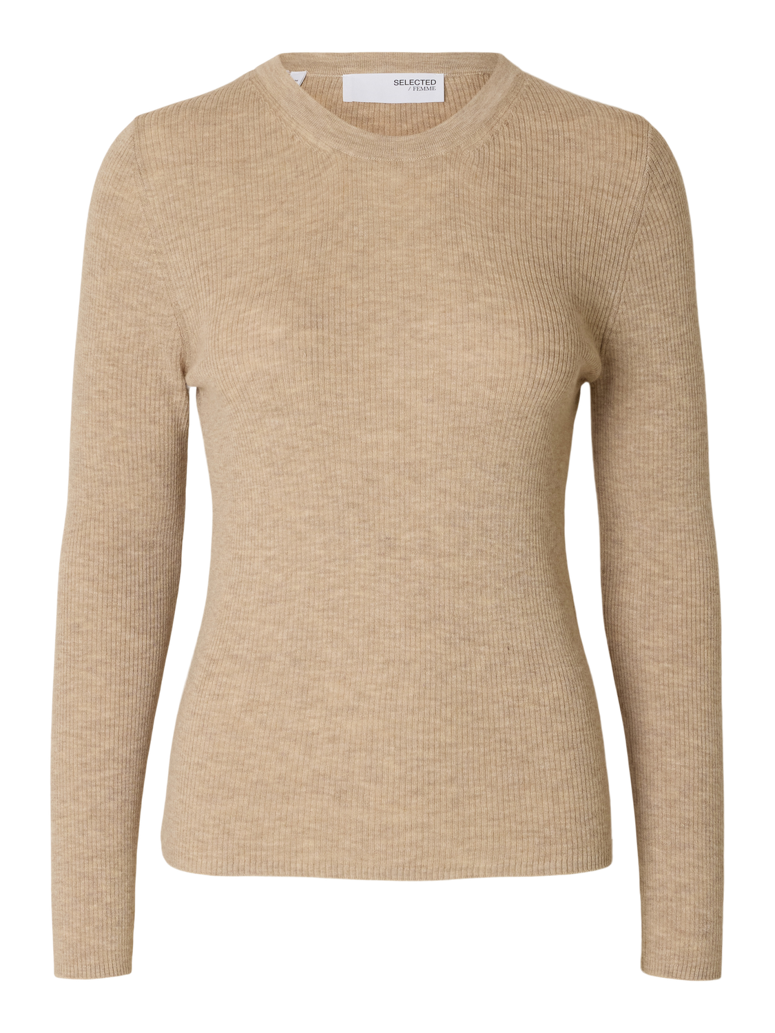 Ingrid ls knit lano o-neck