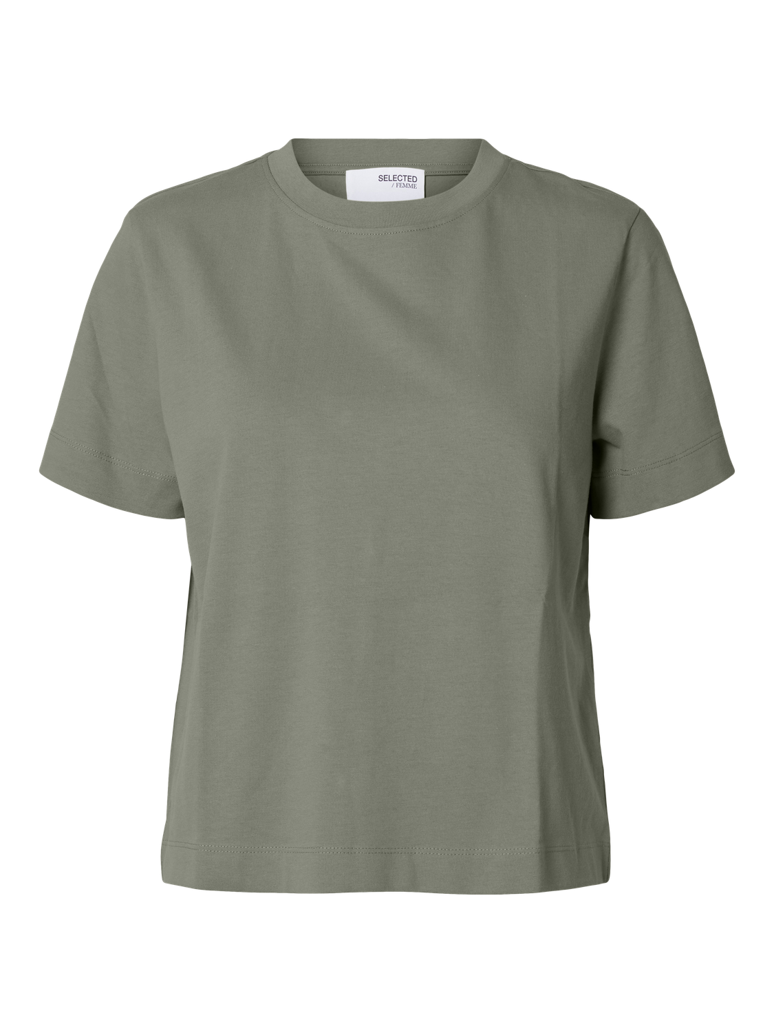 Essential ss boxy tee
