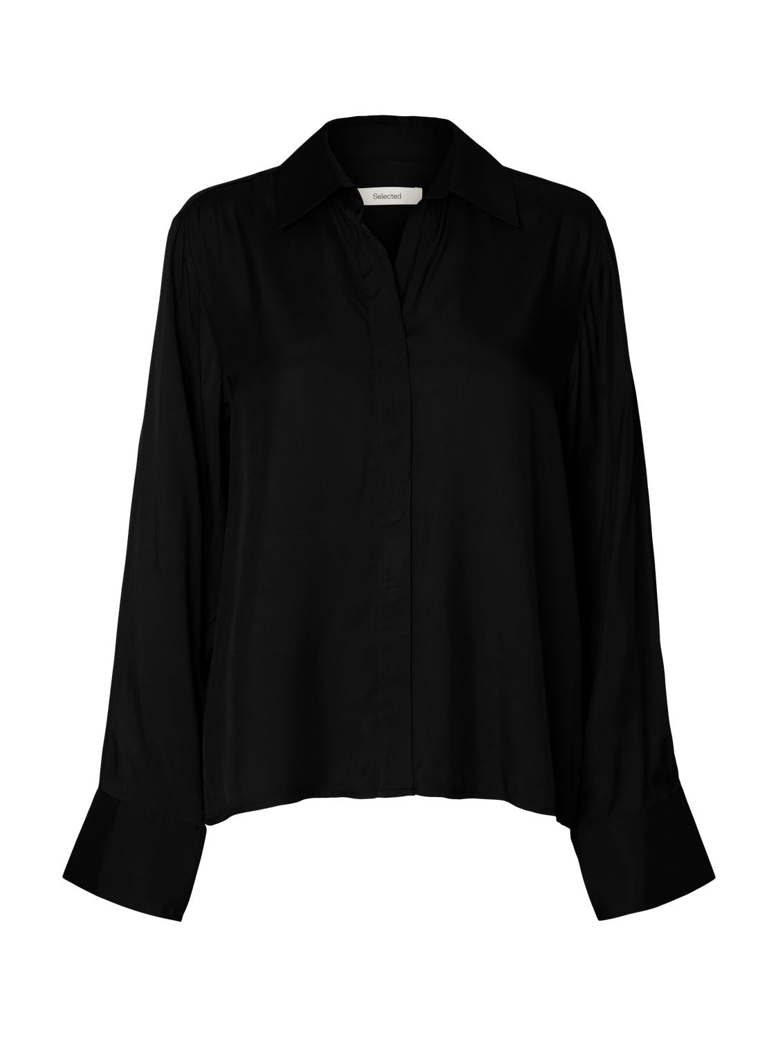 Slwjonna Reg Ls Open Collar Shirt Noos