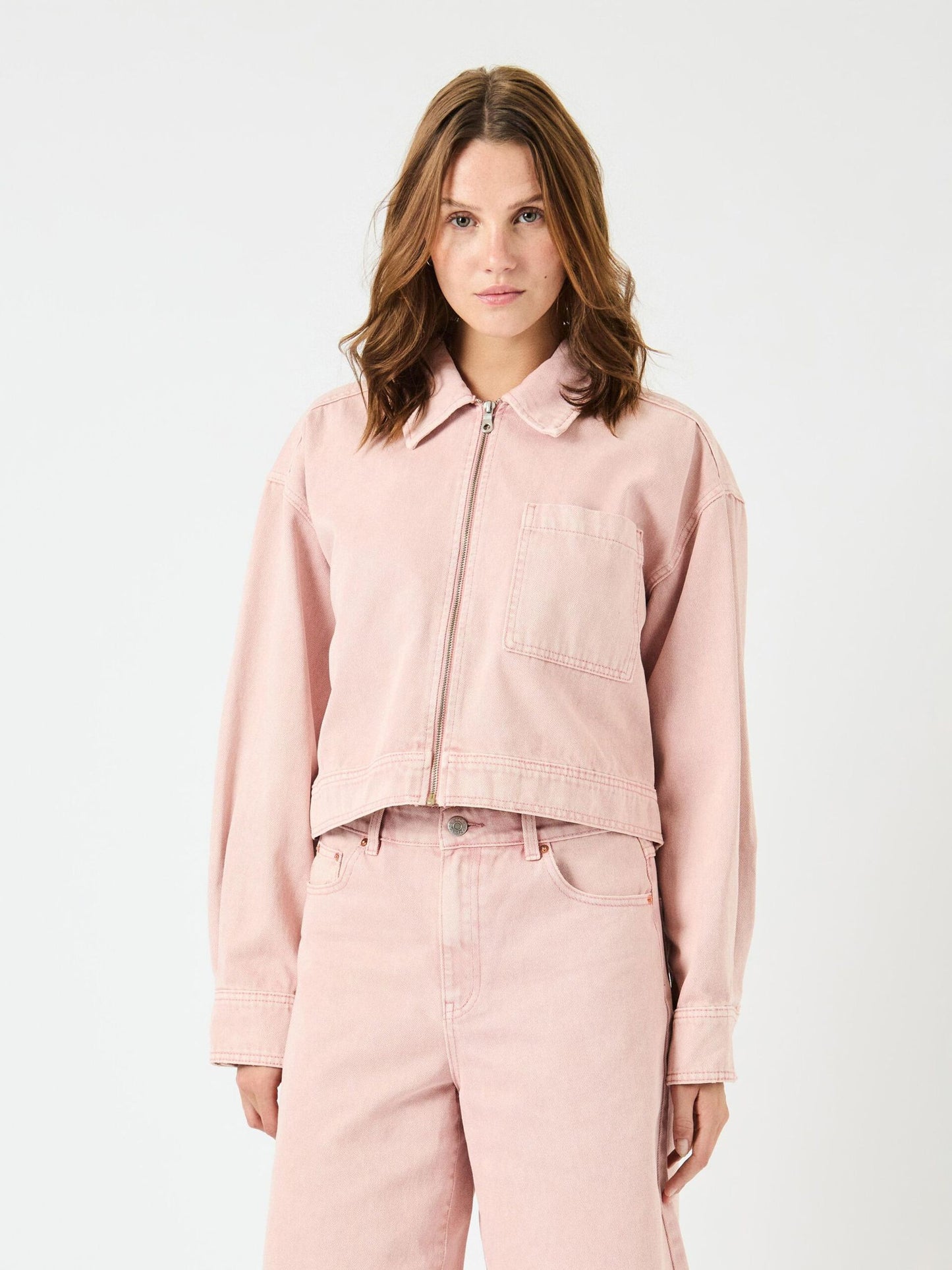 Sun LS croped denim jakke