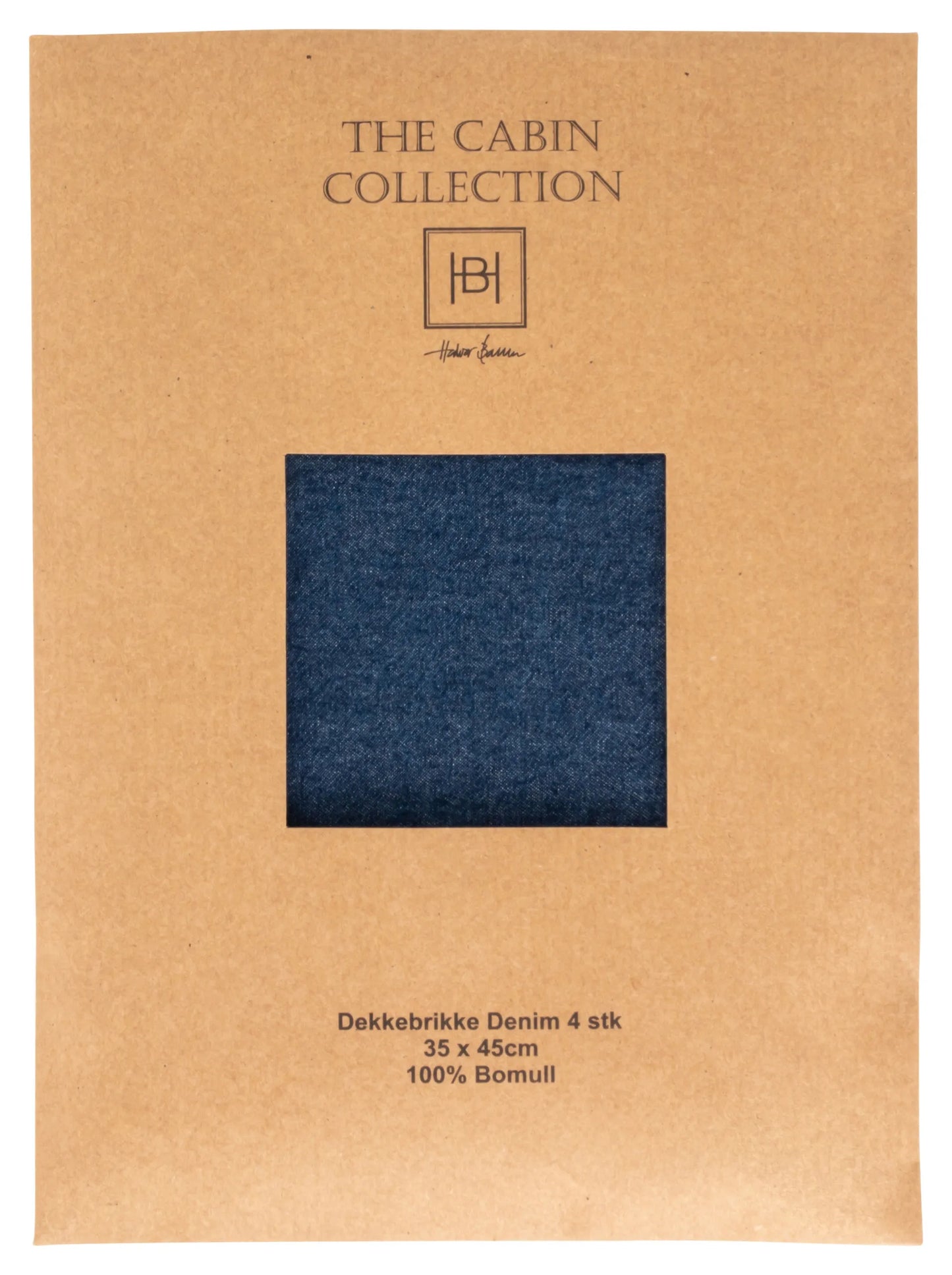 Napa dekkebrikke denim