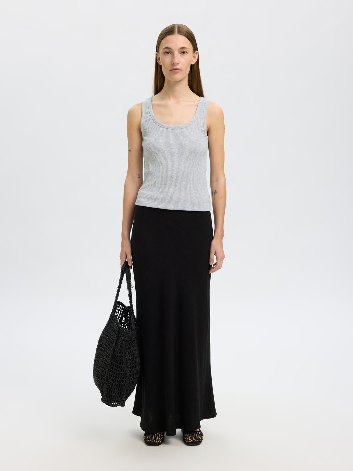 SLFVIVA-LENA HW ANKLE SKIRT