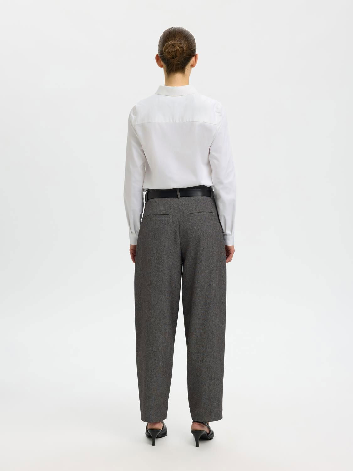 Slwromie Ls Fitted Shirt Noos