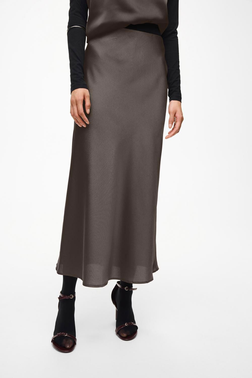 Viellette Hw Midi Skirt - Noos
