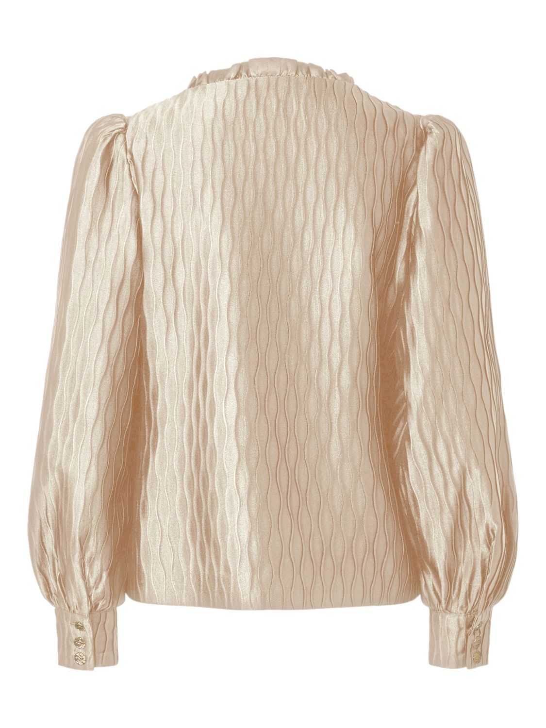 Yasripple Ls V-Neck Shirt S. Noos