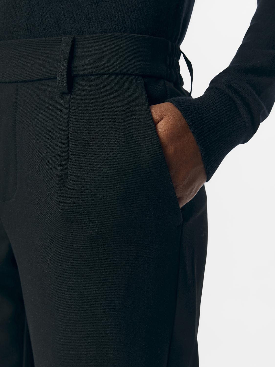 Lisa Slim Pant - Svart
