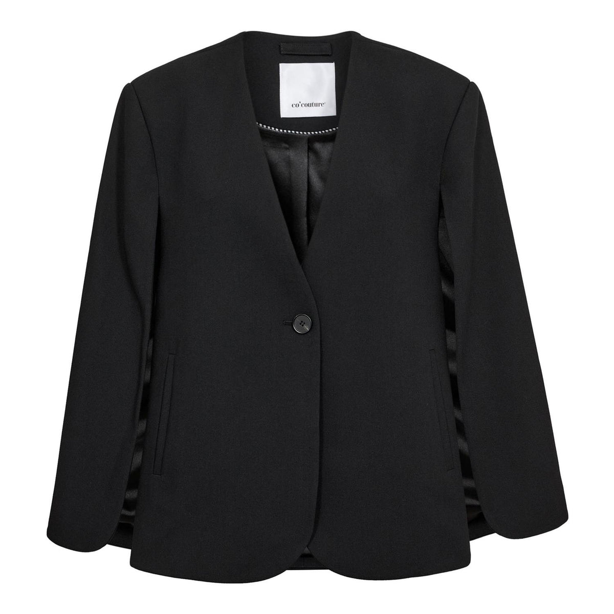 Volacc Cape Button Blazer