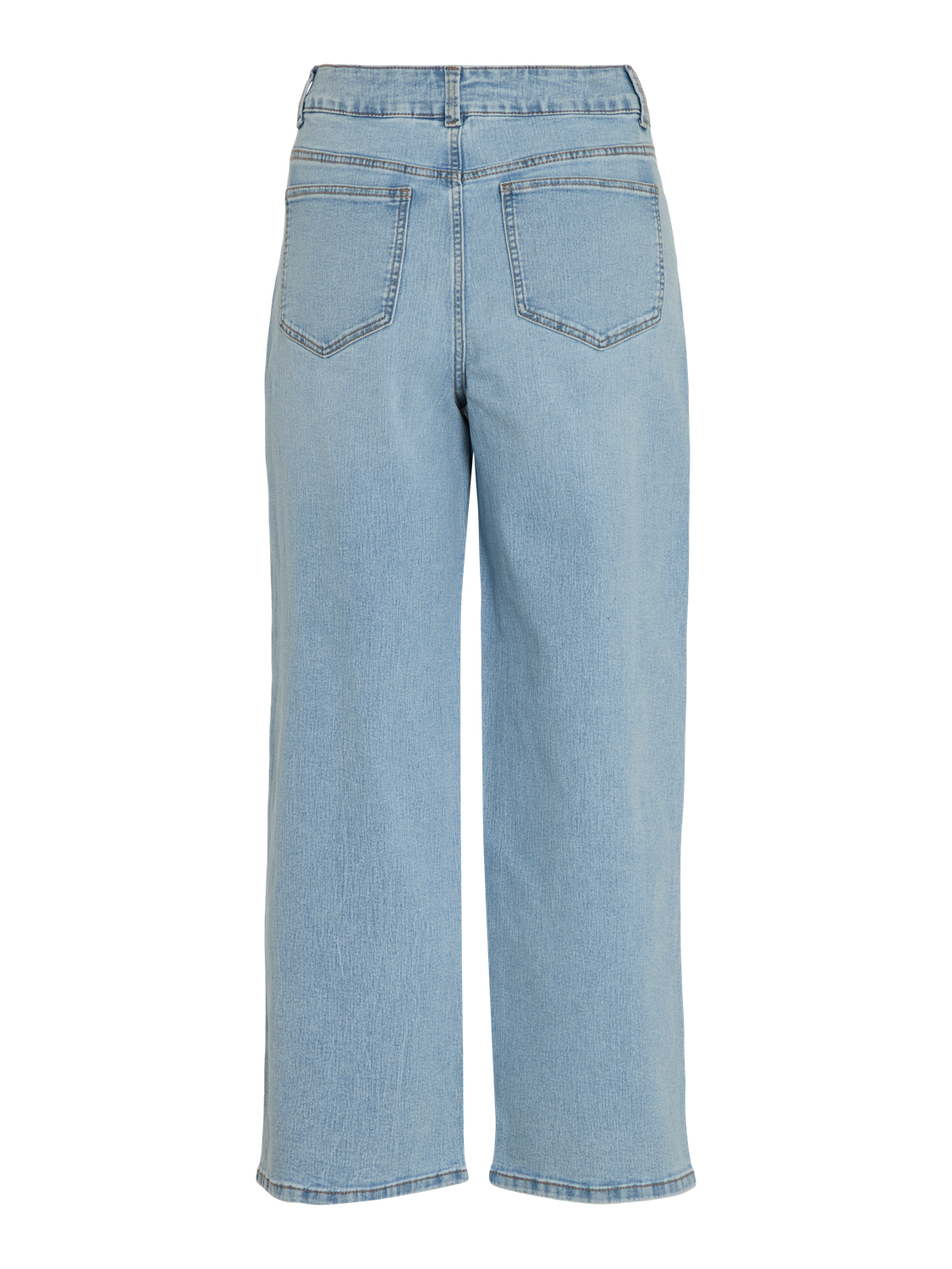 Emma HW wide jeans - Light Blue Denim