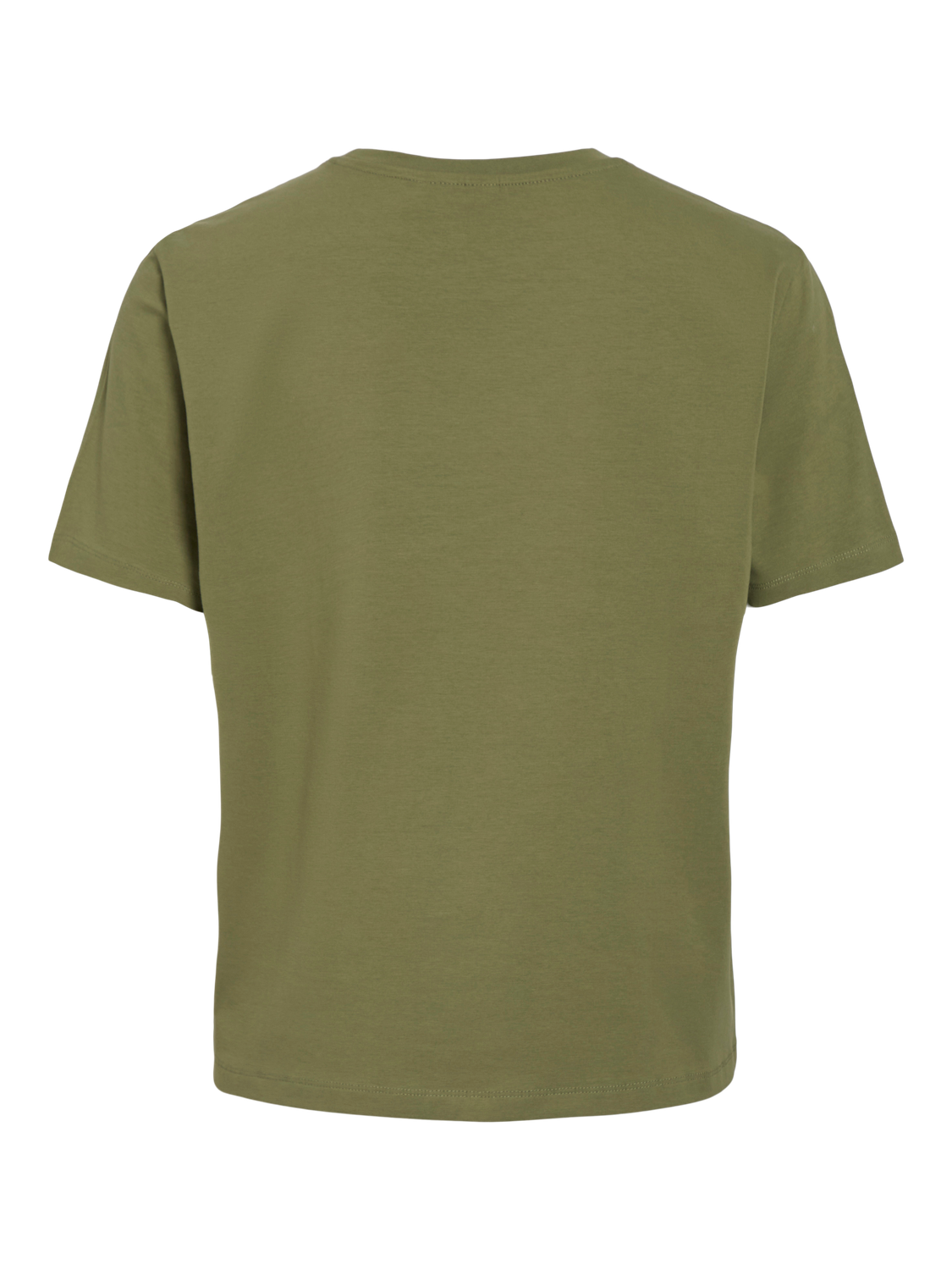 Nora T-skjorte med rund hals - Oil Green