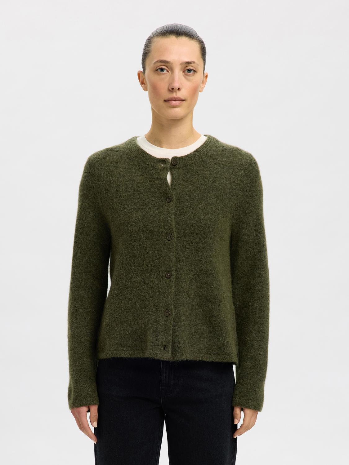 Slflulu new ls knit cardigan