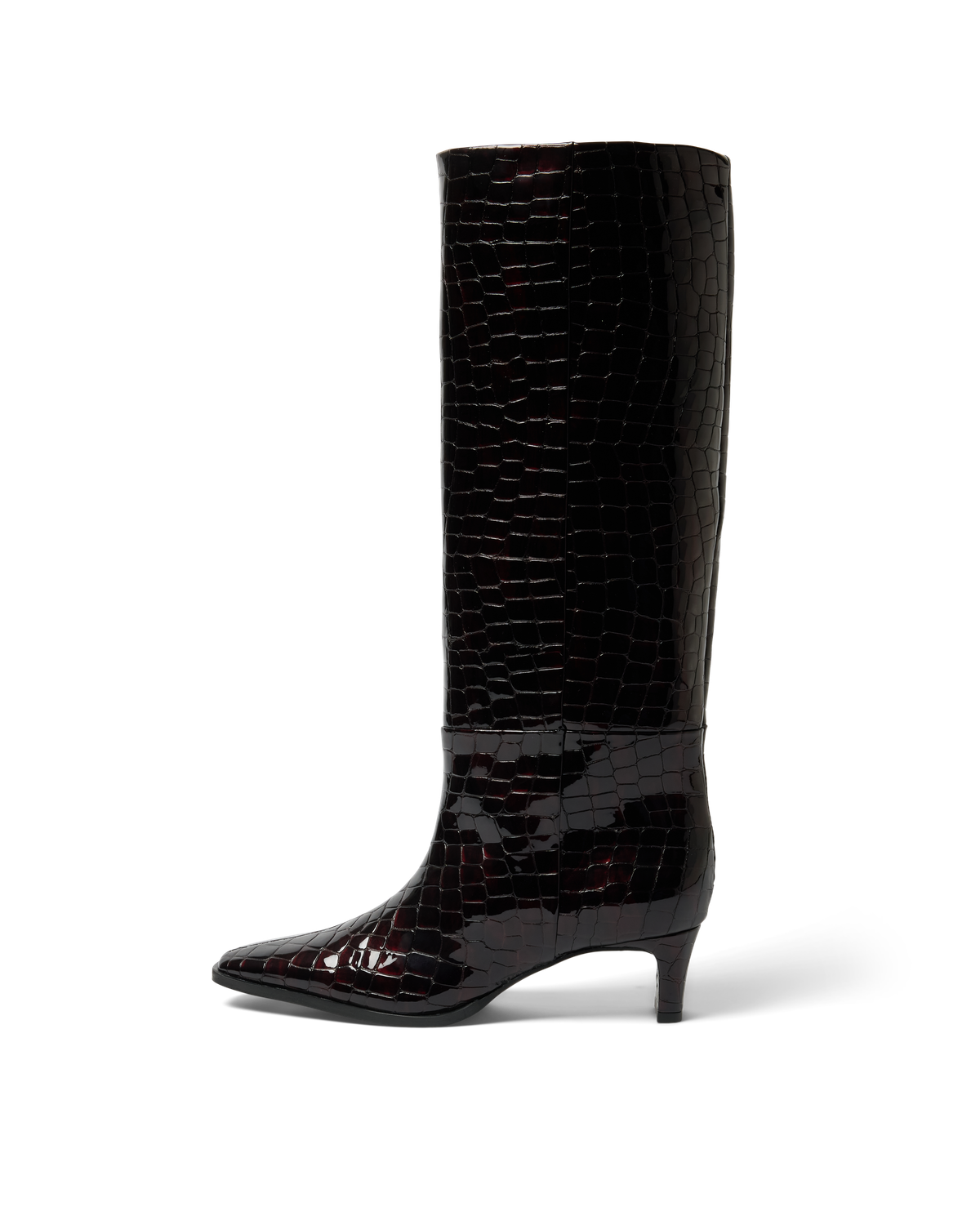 Slfolivia Leather High Shafted Boot