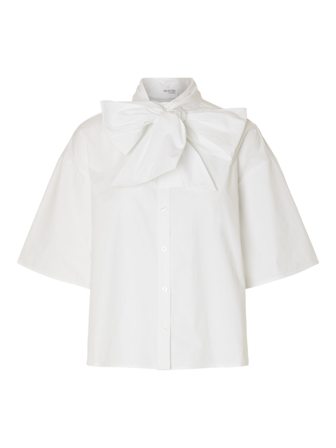 Slfaya-juno 2/4 bow shirt