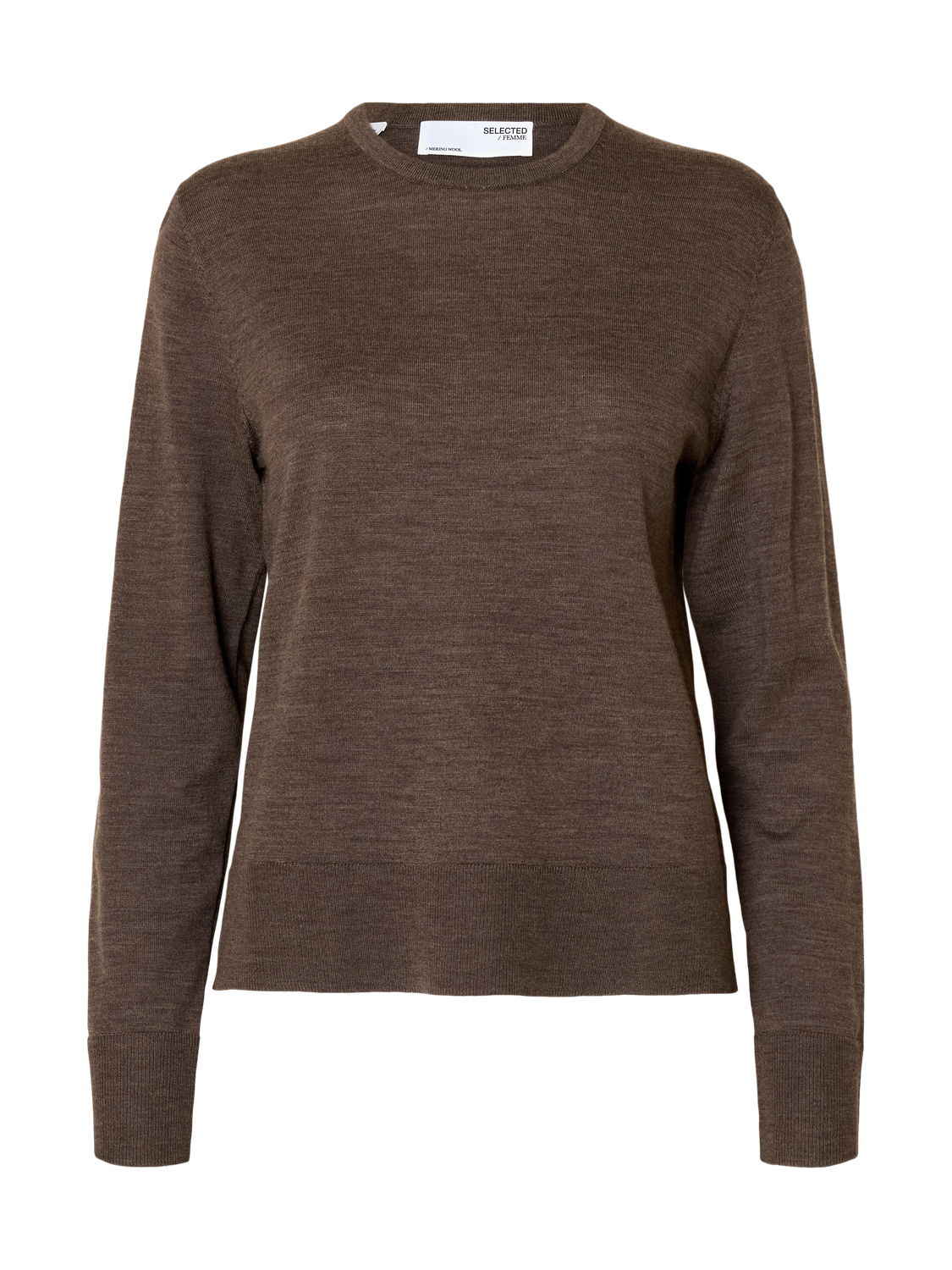 SLFTHEA LS KNIT MERINO O-NECK