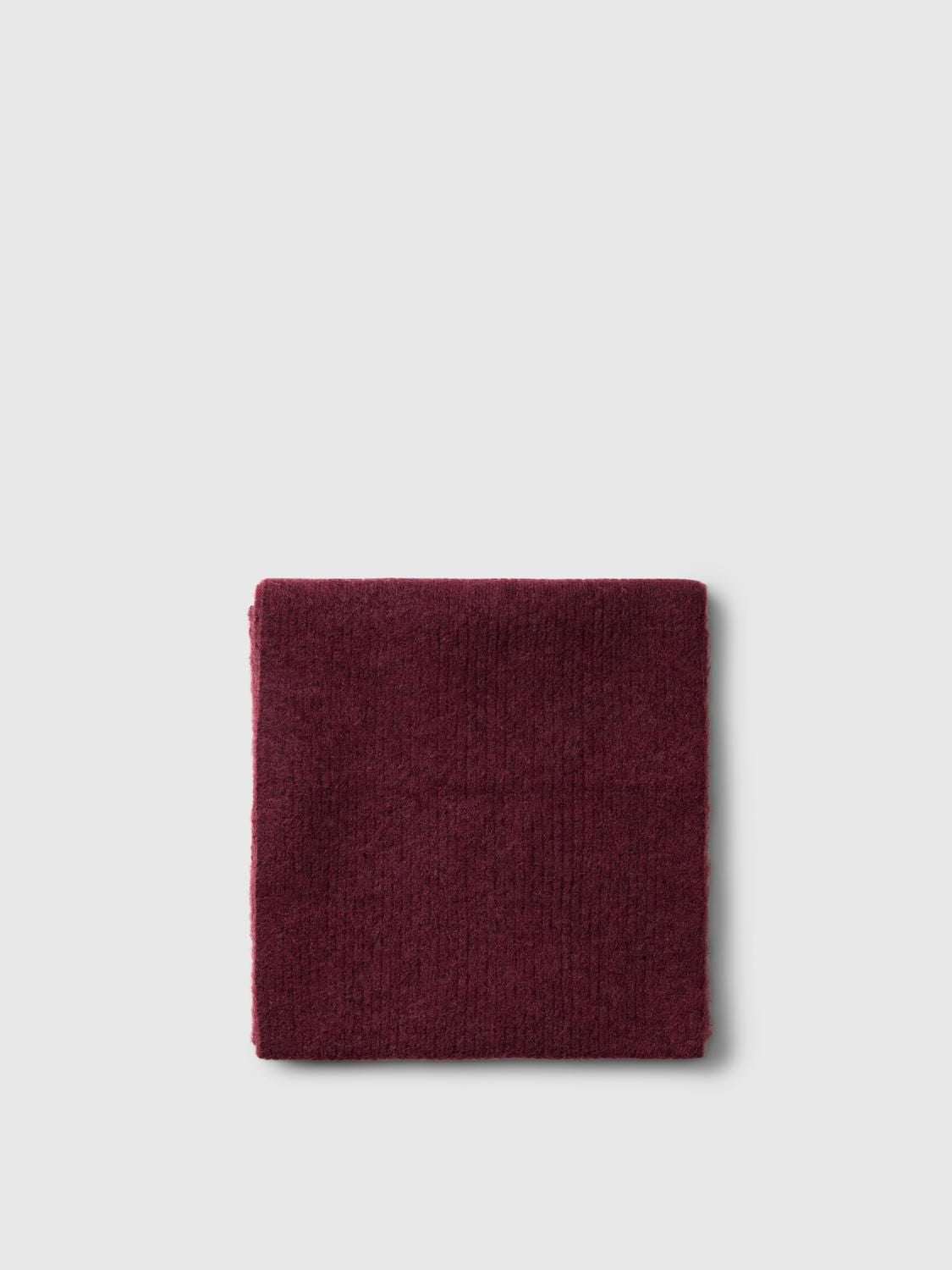 Slwlulu Wool Blend Narrow Knit Scarf
