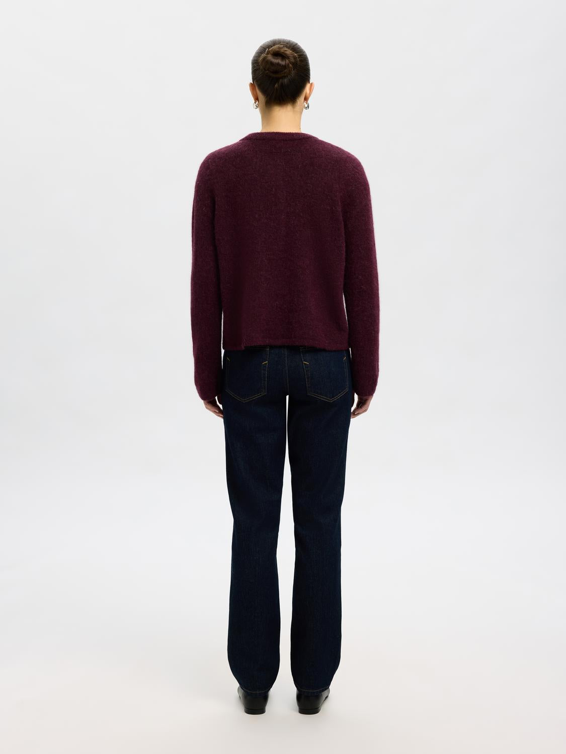 Slflulu new ls knit cardigan