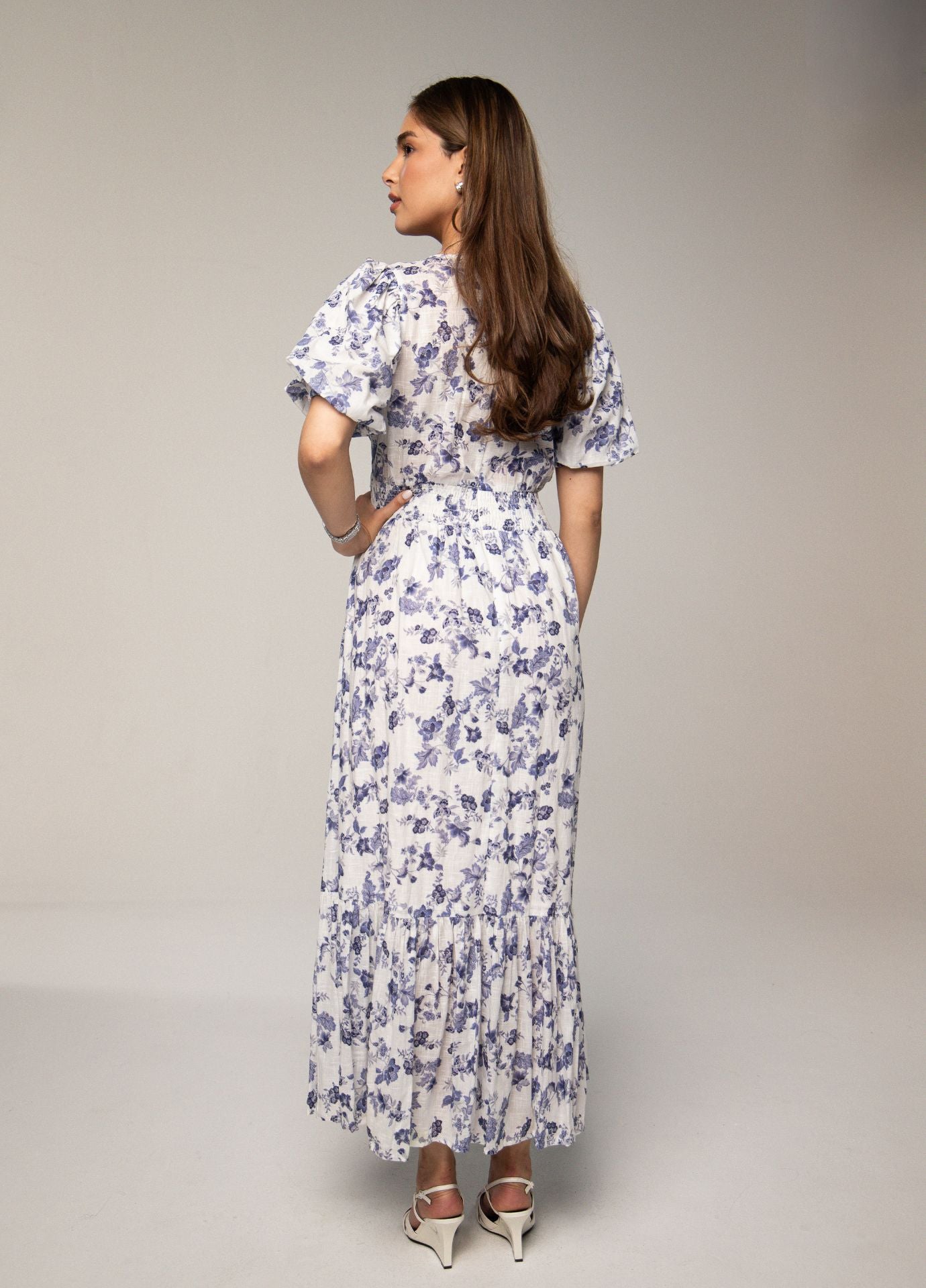 Johanna Dress Porcelain Blue