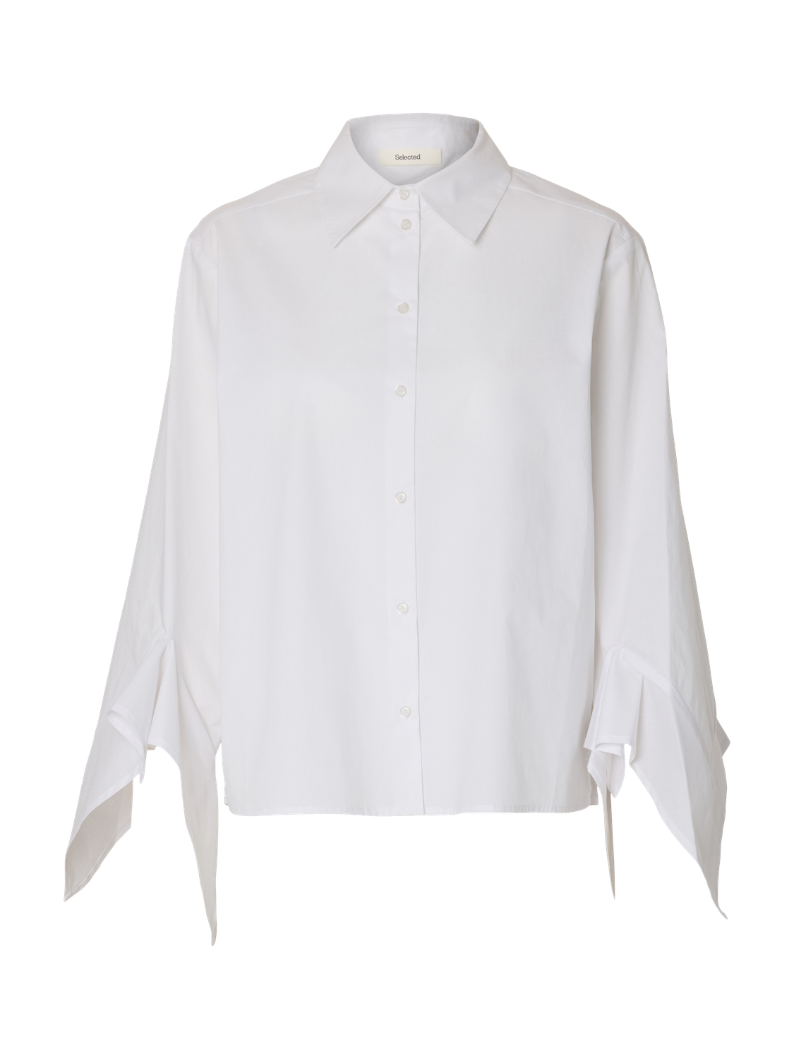 Slfdelia Relaxed Flounce Shirt B