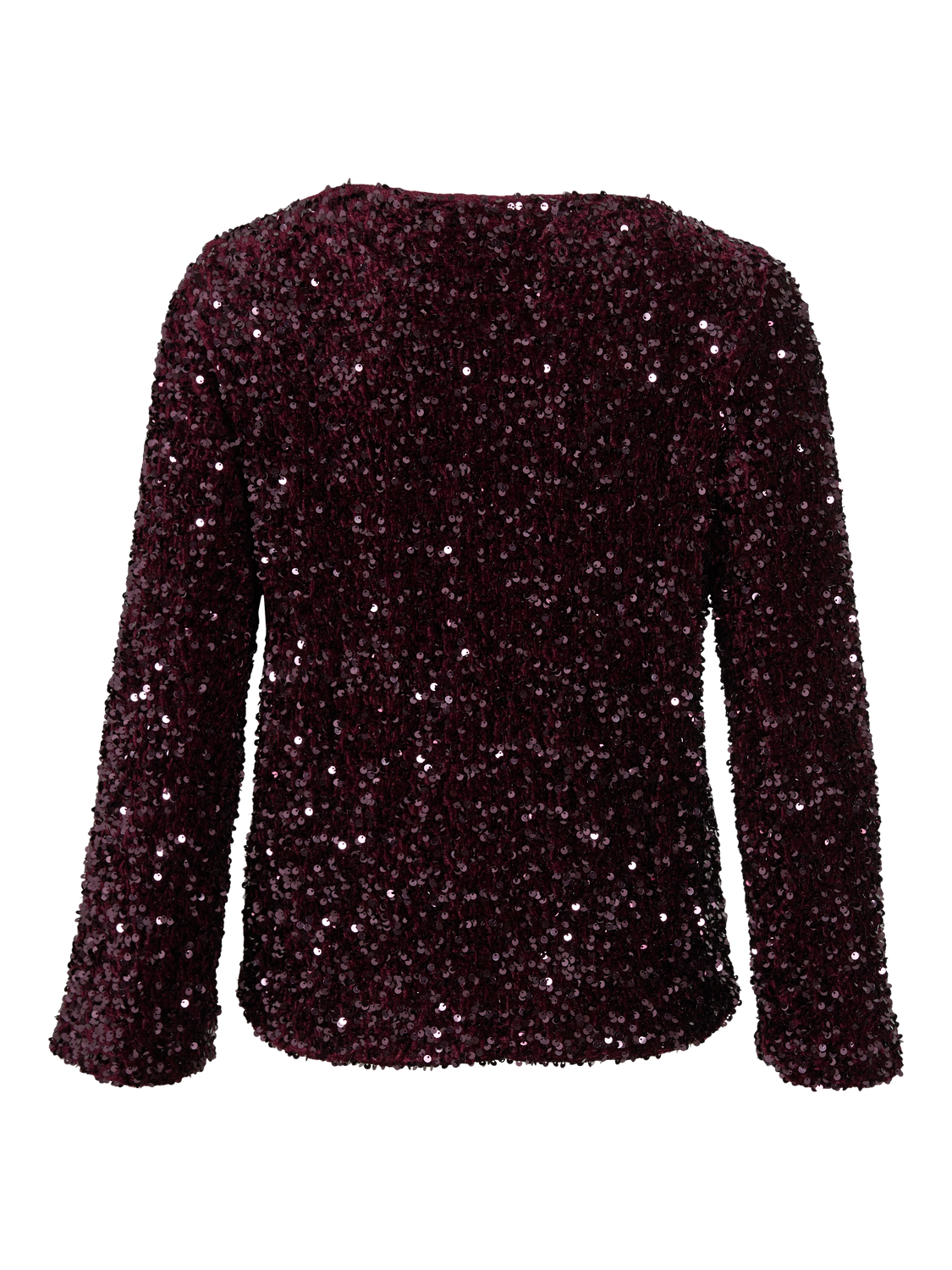 Vifaith Boat Neck L/s Sequin Top/2