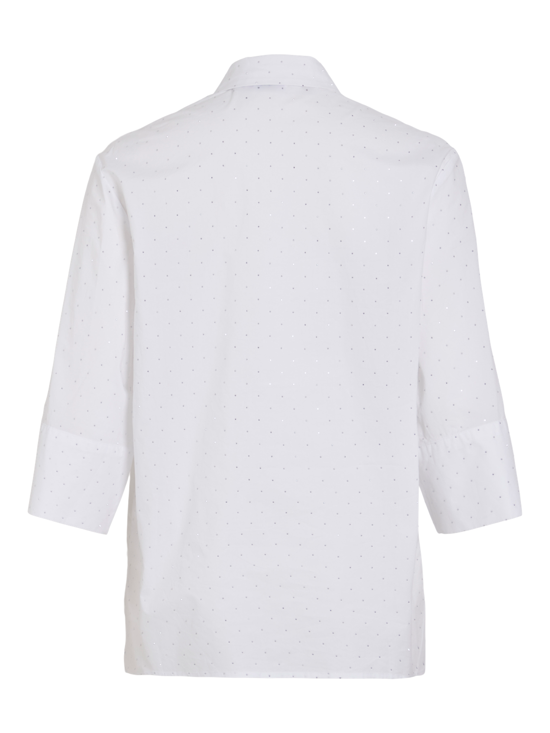 Vipoppi 3/4 Rhinestone Loose Shirt