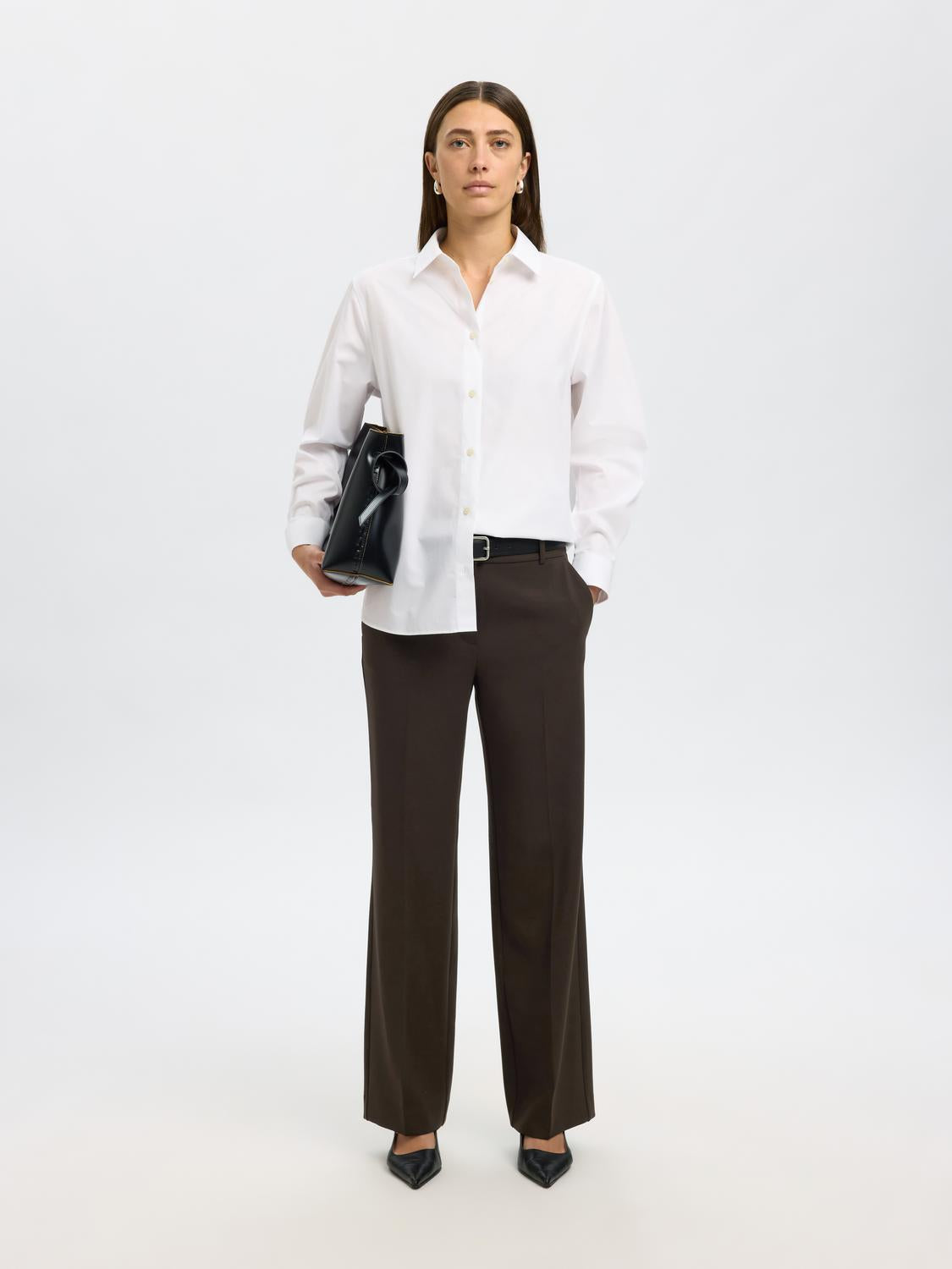 Slfrita mw wide pant