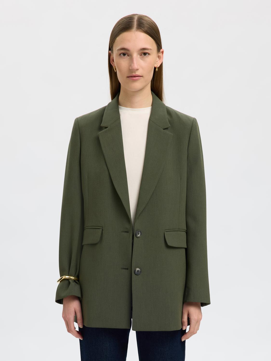 Slfrita Ls Relaxed Blazer Mel Noos