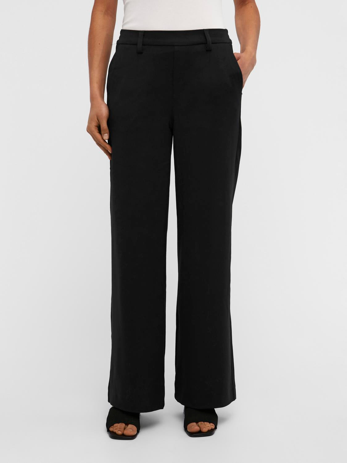 Lisa Wide Pant - Svart