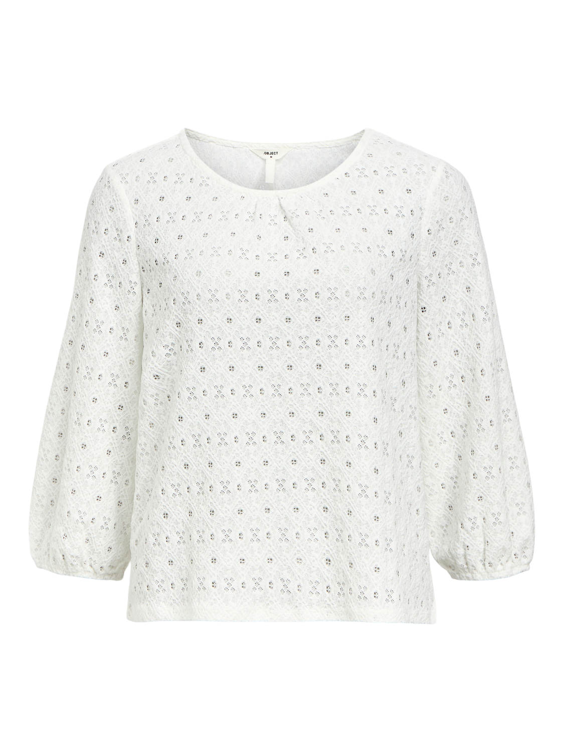 Laila 3/4 RE Top - Hvit