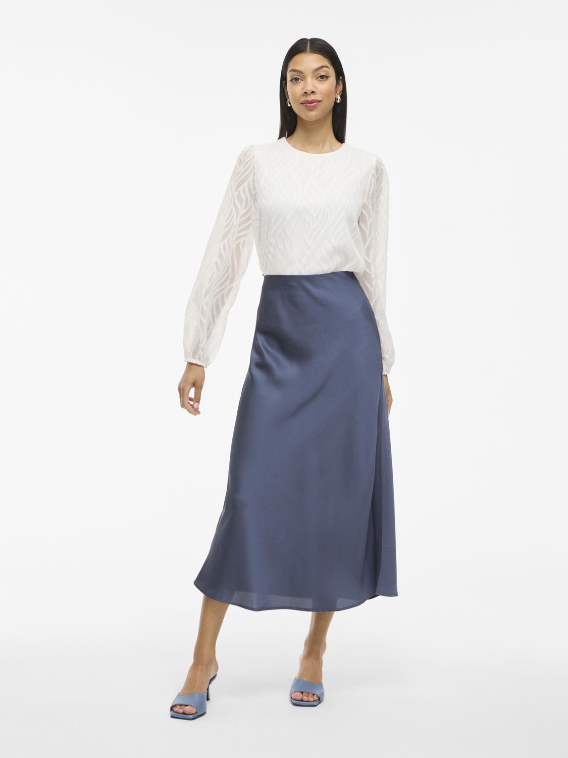 VIELLETTE HW MIDI SKIRT