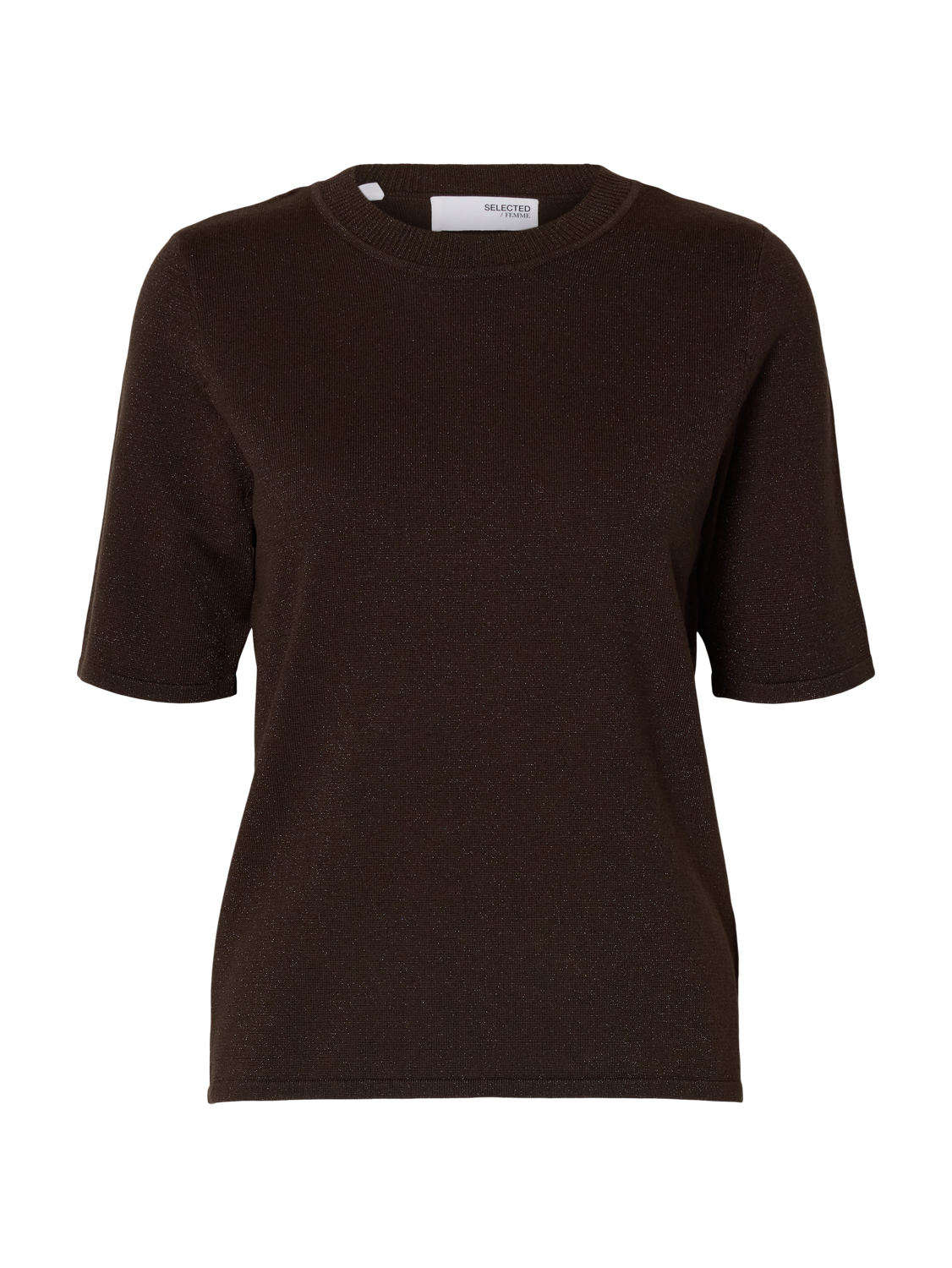 Slflura 2/4 Knit O-Neck