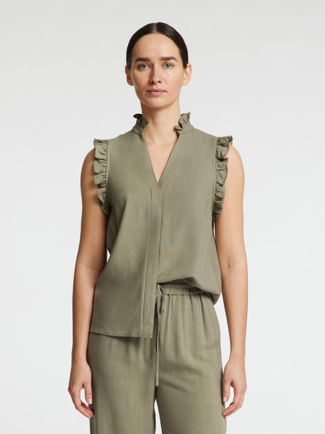 SLFVIVA SL SUN RUFFLE TOP