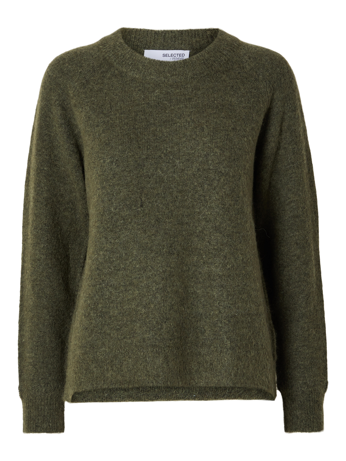 Slflulu ls knit o-neck