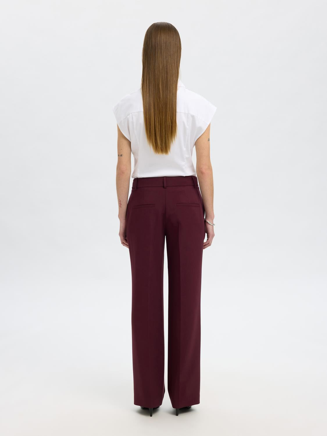 Slfrita mw wide pant