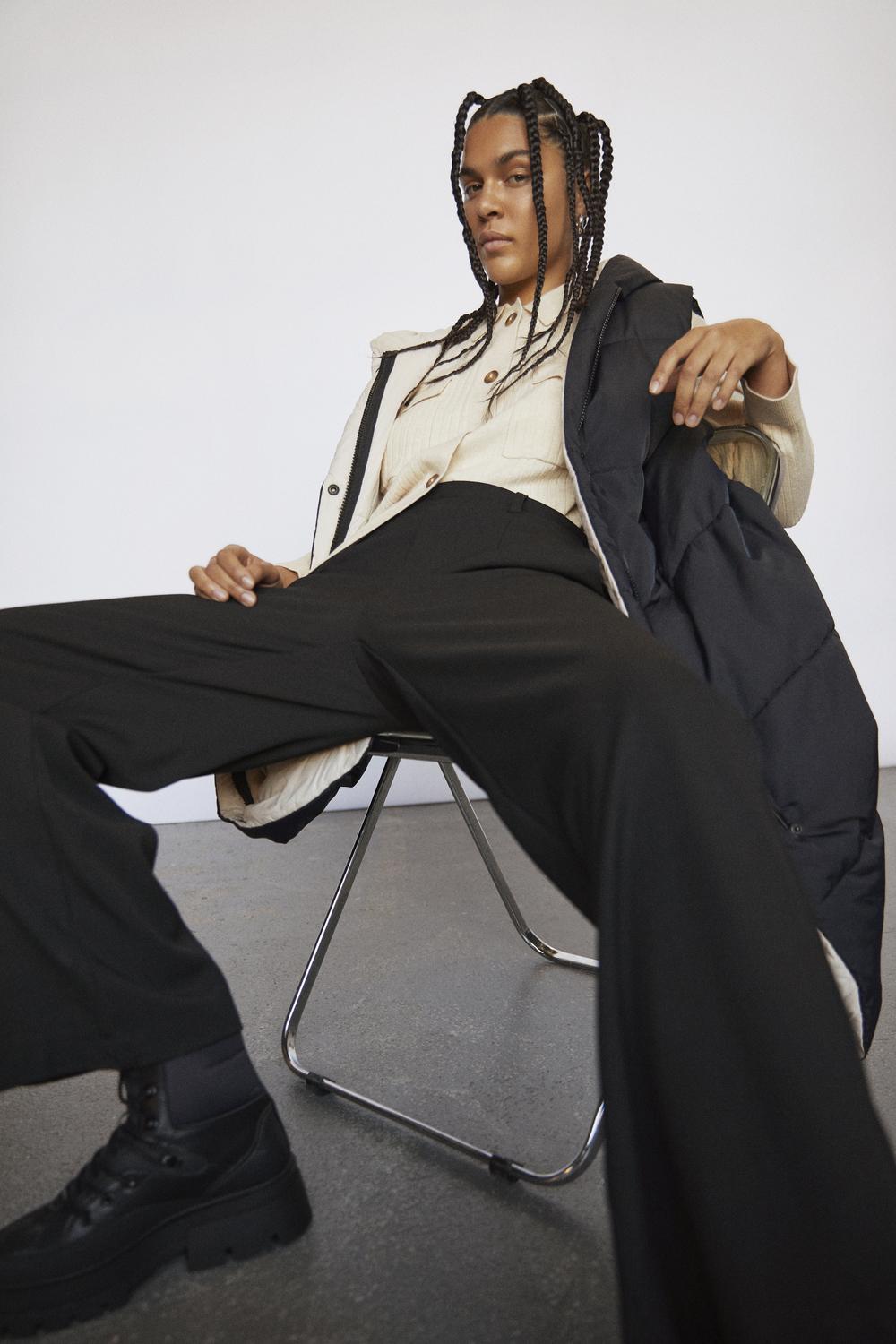 Lisa Wide Pant - Svart