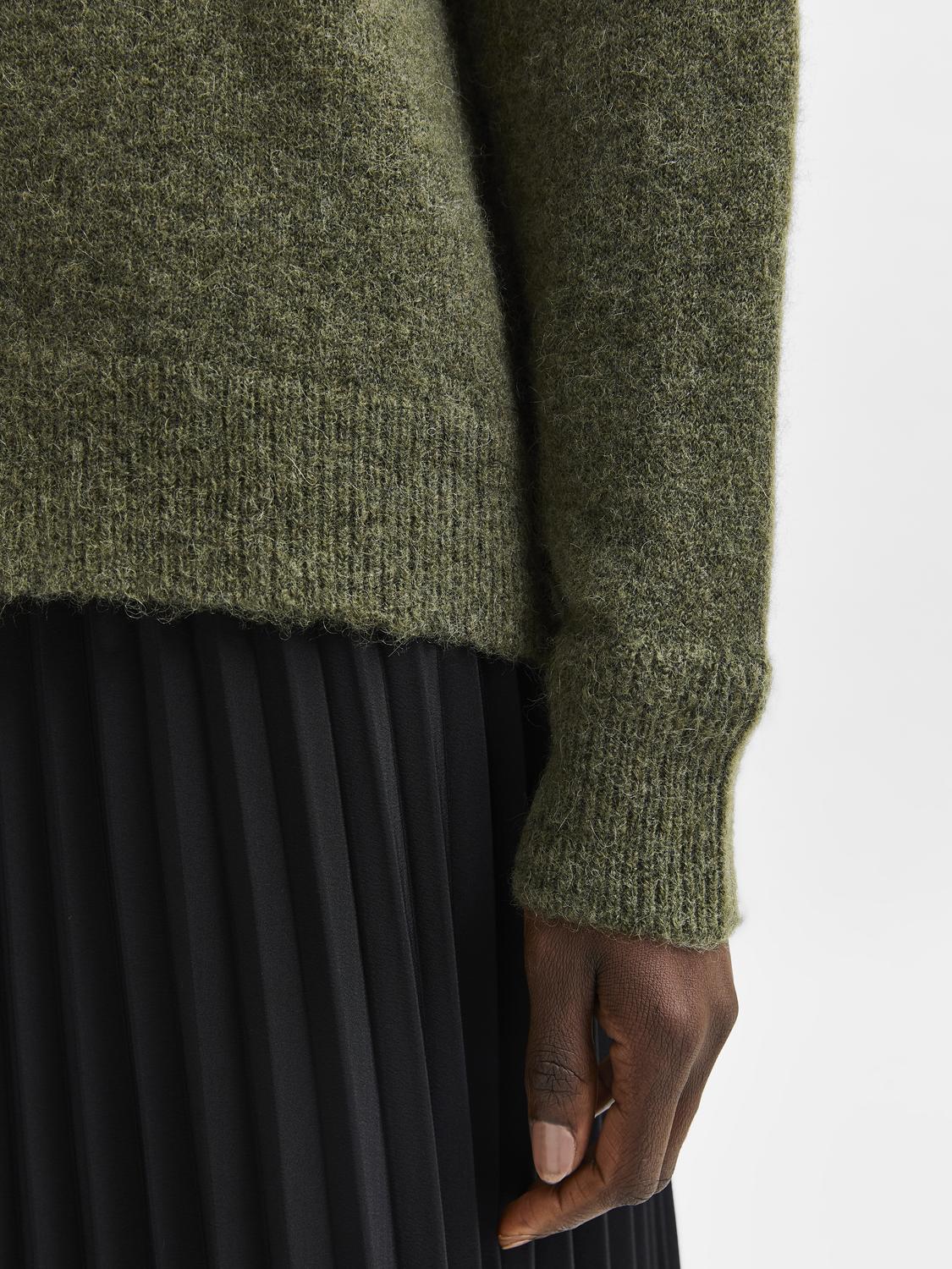 Slflulu ls knit o-neck