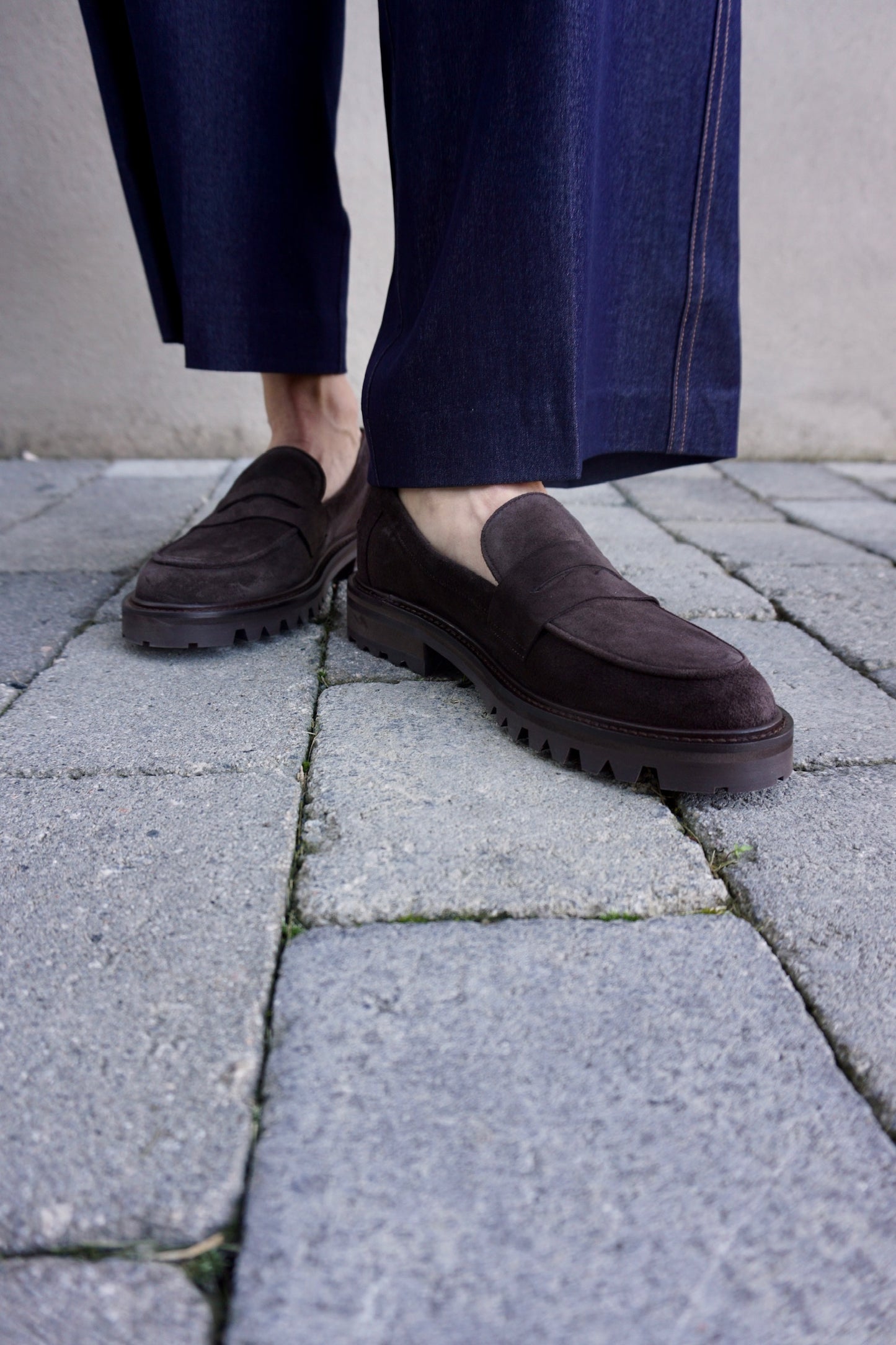 Semskede loafer