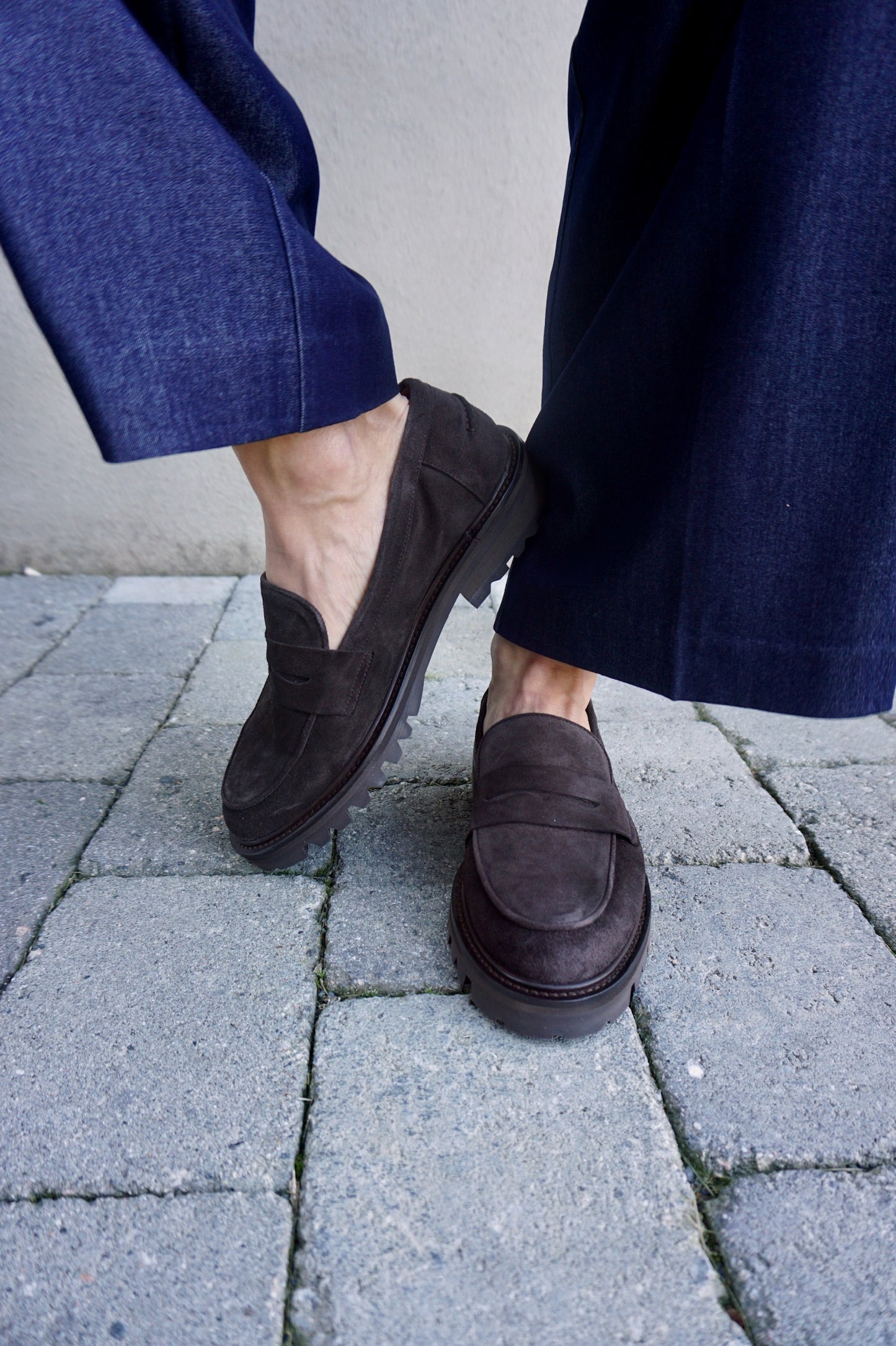 Semskede loafer