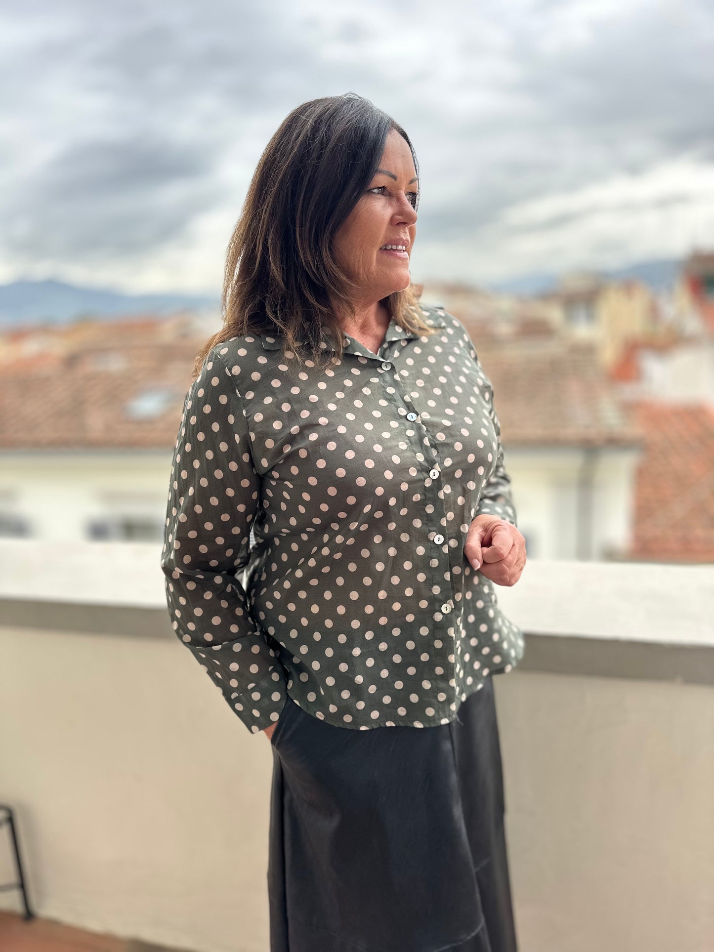 Milla Skjorte Dots