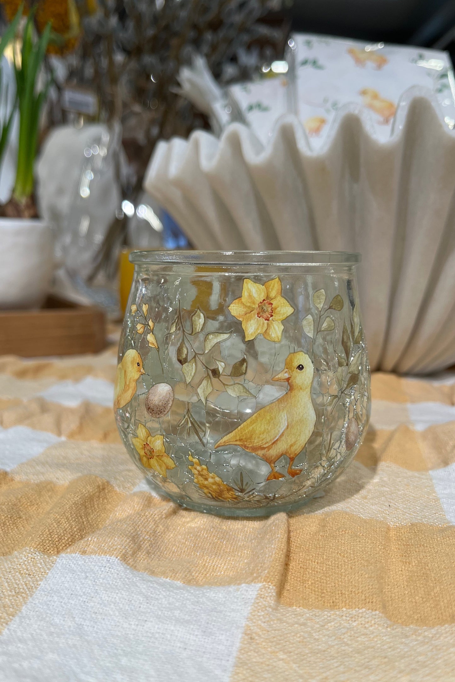 Lysglass "påskekyllinger"