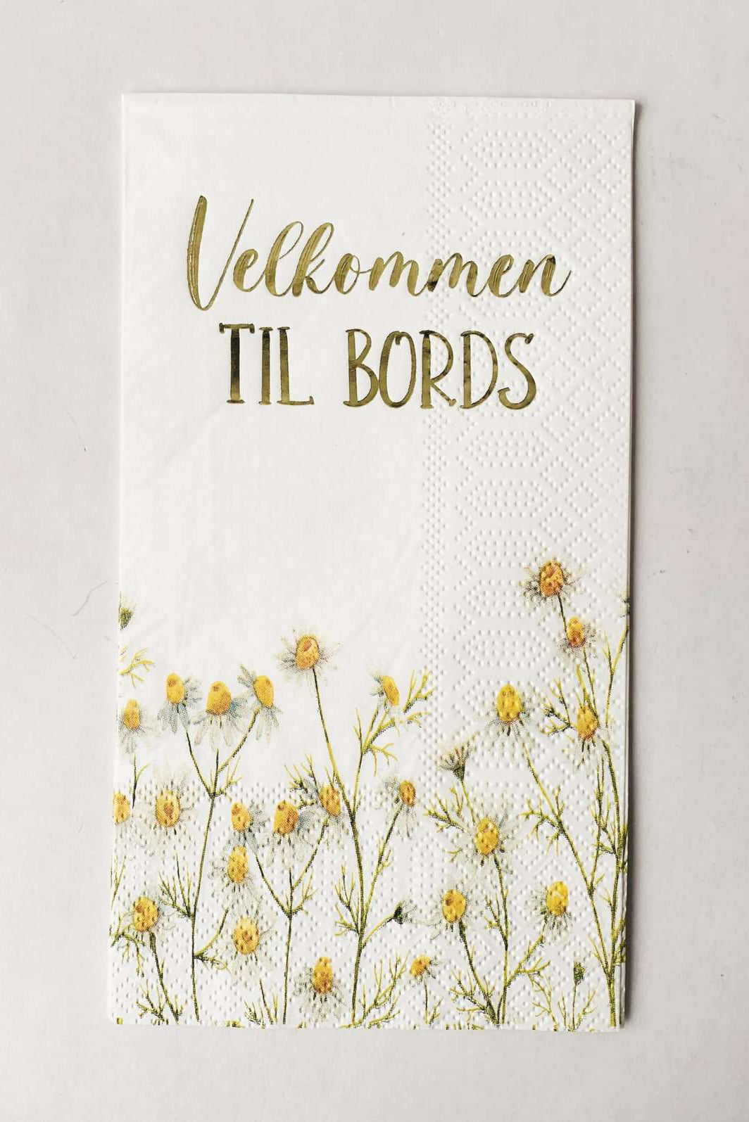 VELKOMMEN TILBORDS