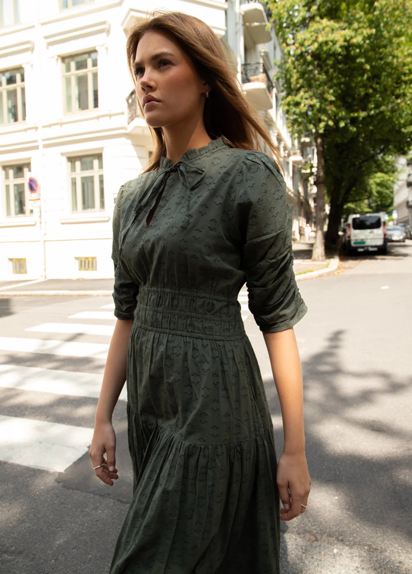 Madison Dress Forest