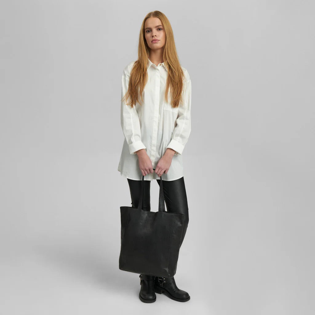 Musthave shopper leatherbag