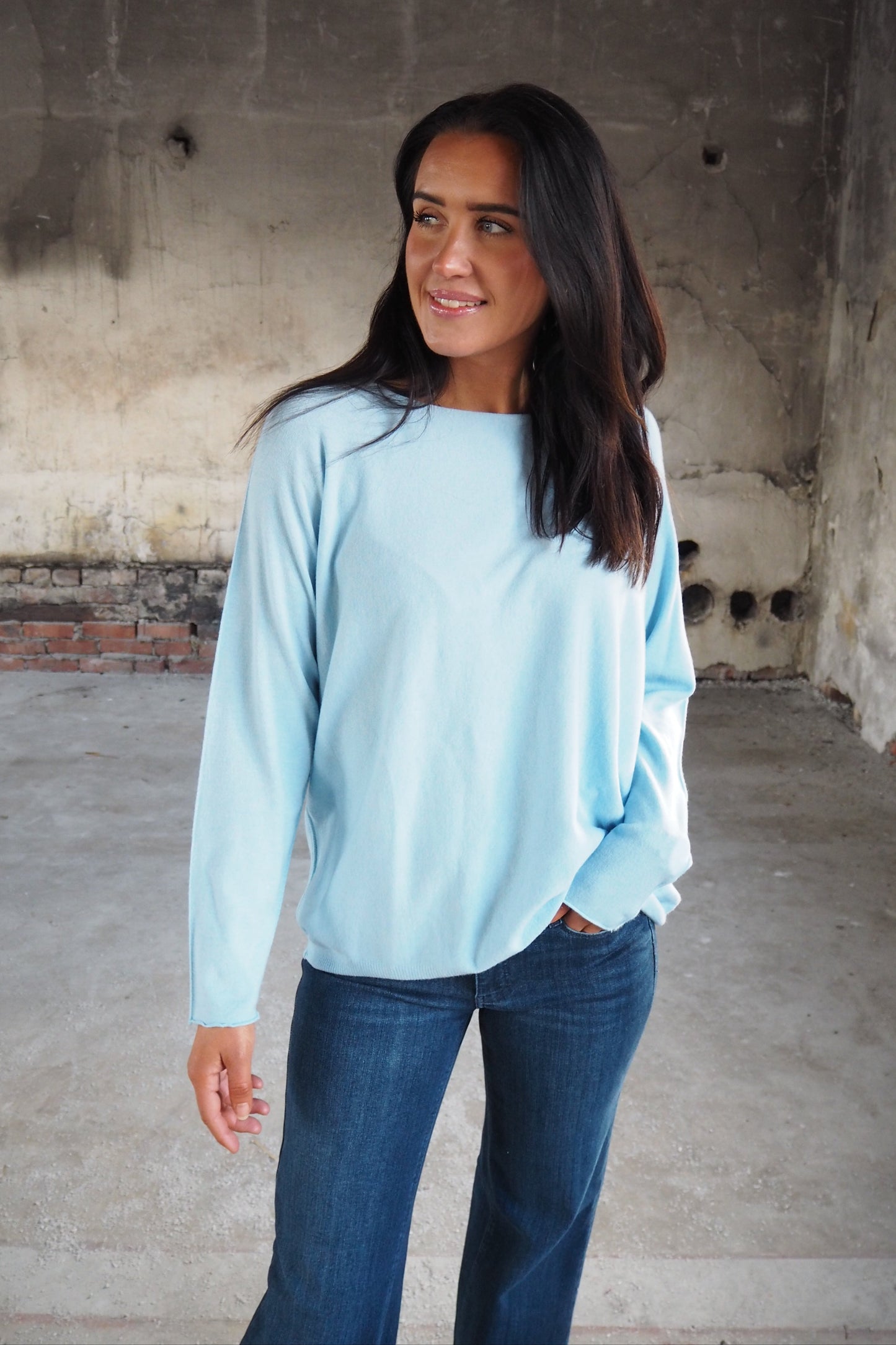 Inga genser - Lyseblå