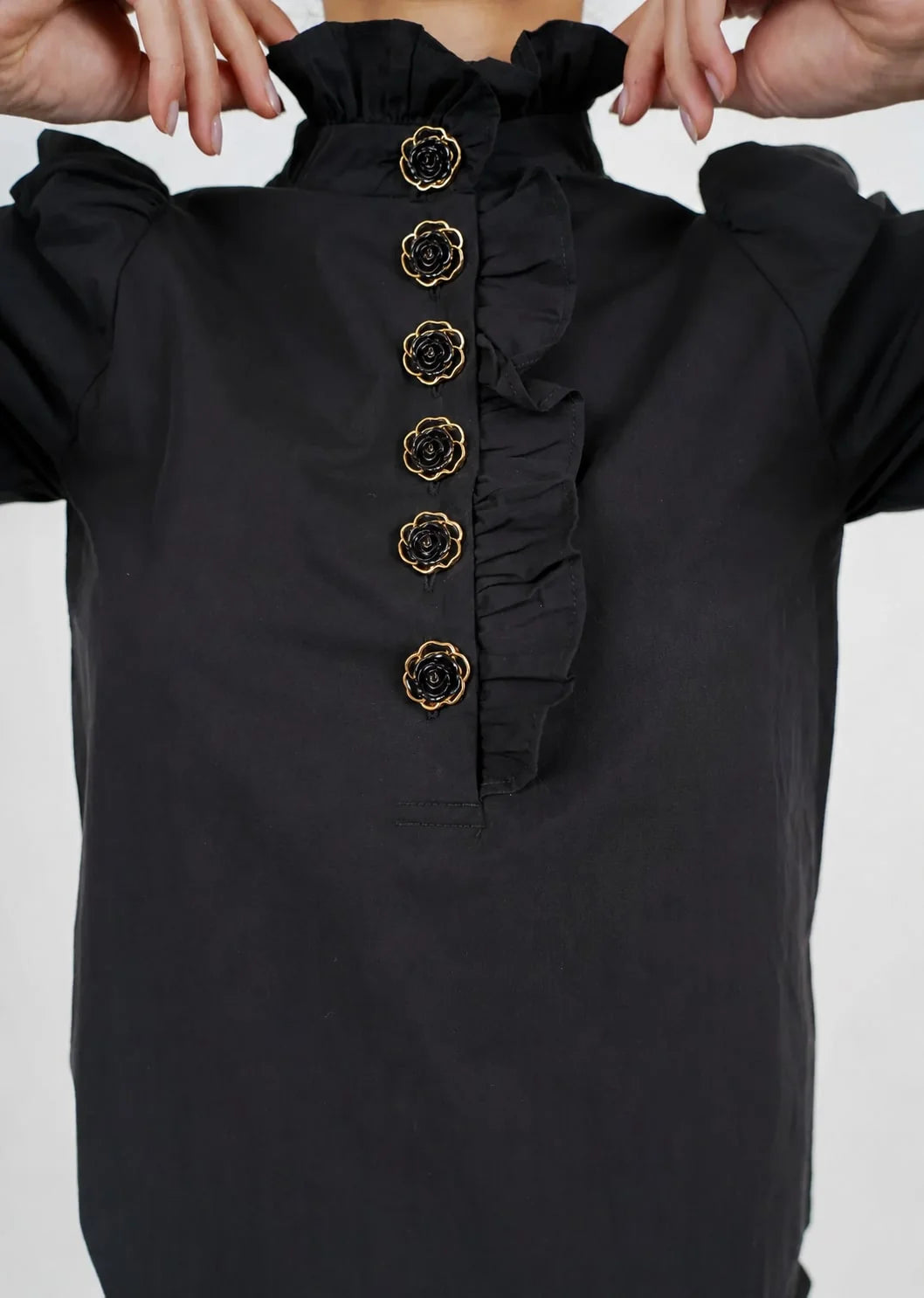 Golightly Sally Blouse - Black