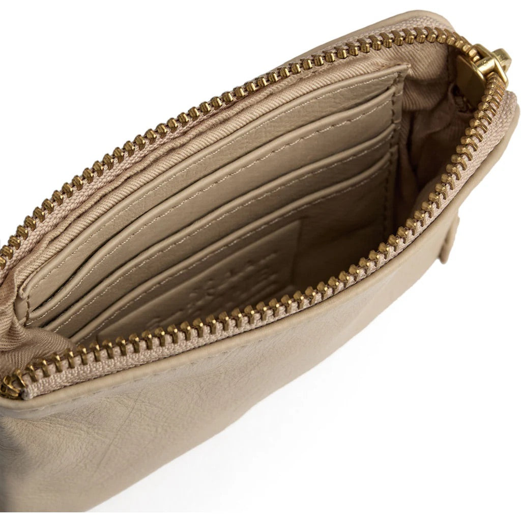 Small purse in soft leather