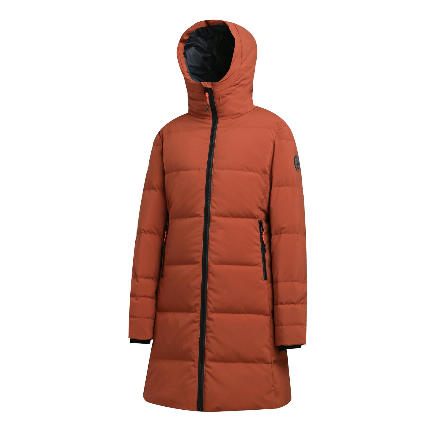 Lady`s Down Jacket - Rust