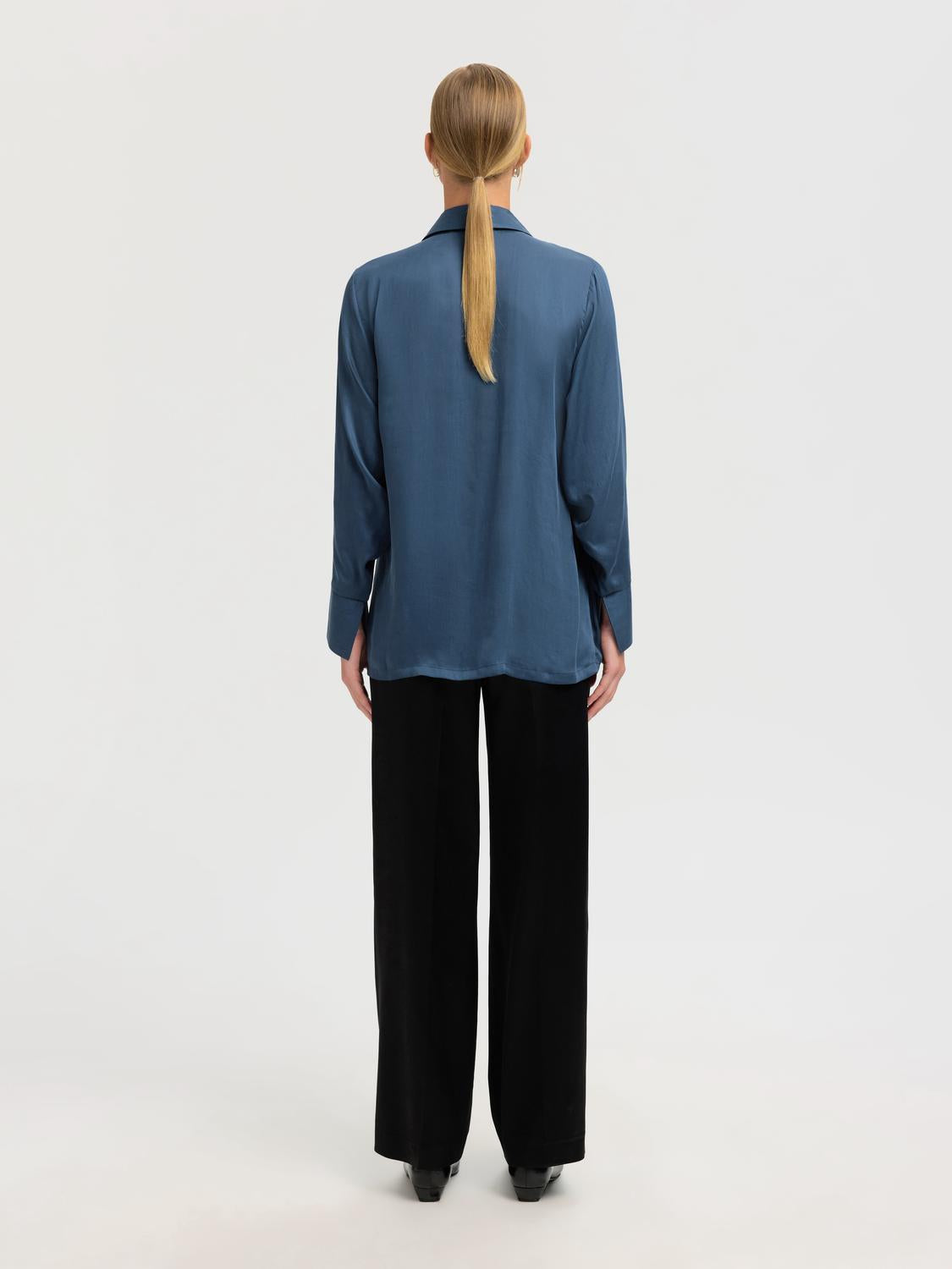 Slfjolly Ls Wrap Top B
